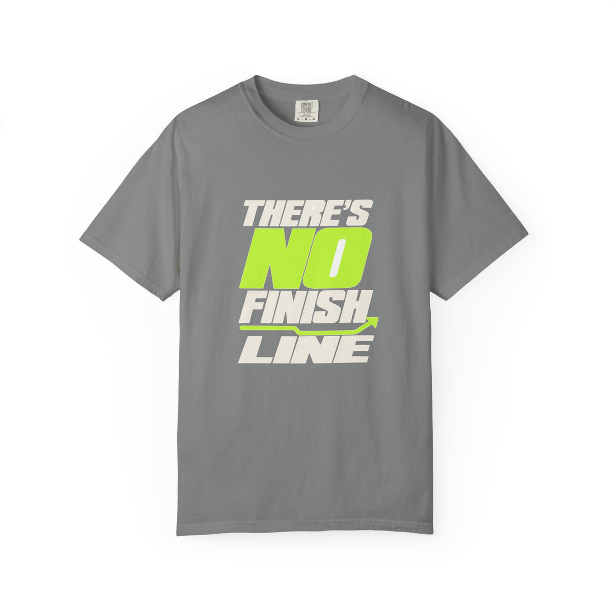 T-shirt course à pied rétro « No Neon »