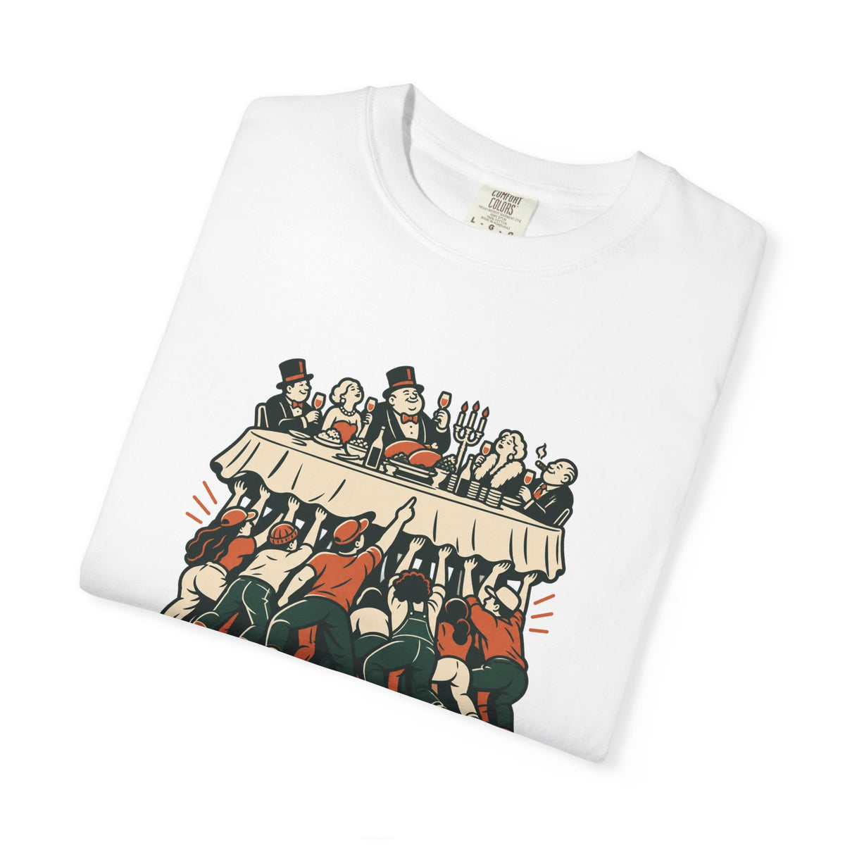 T-shirt message social « We Are the Foundation »