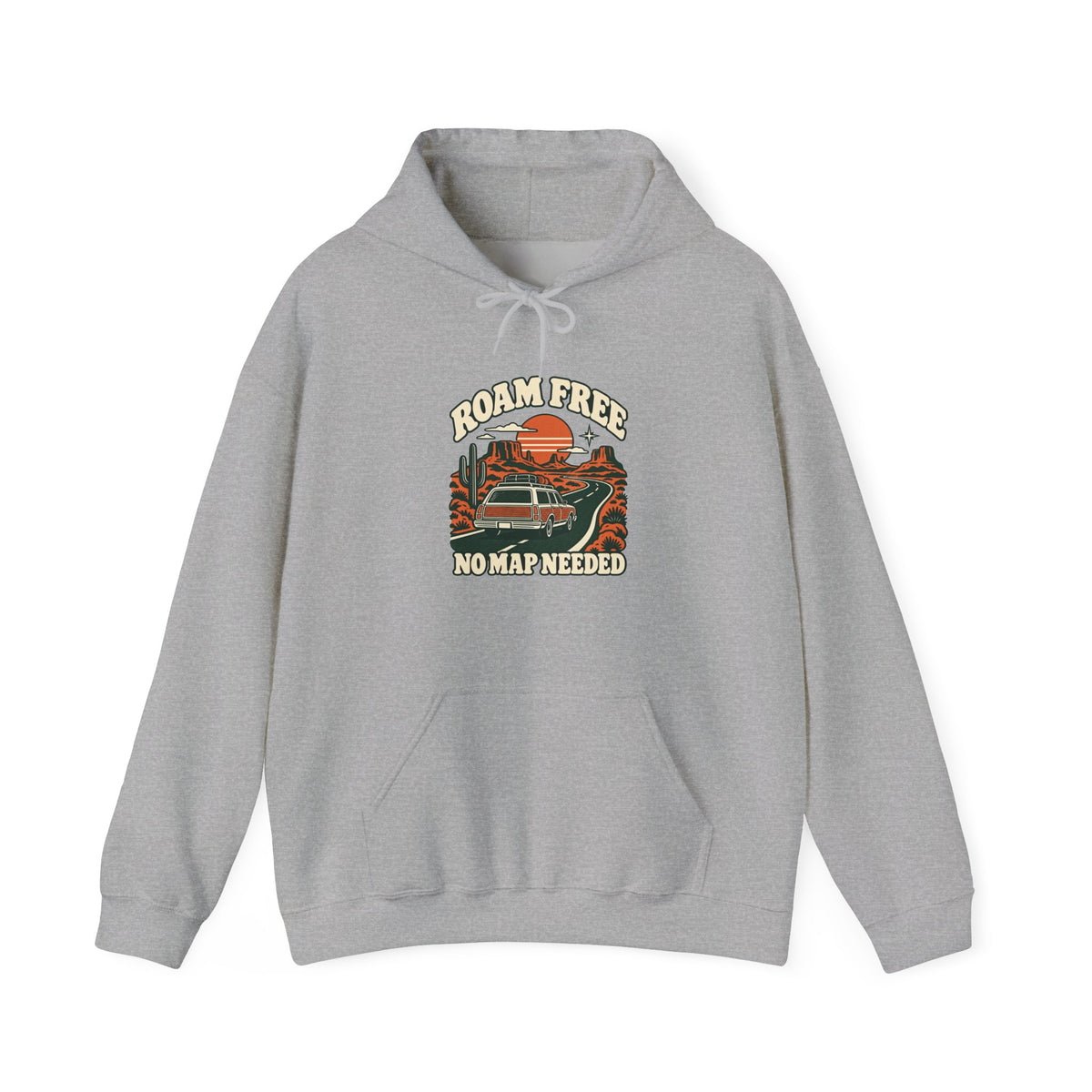 Hoodie plein air canadien « Roam Free »