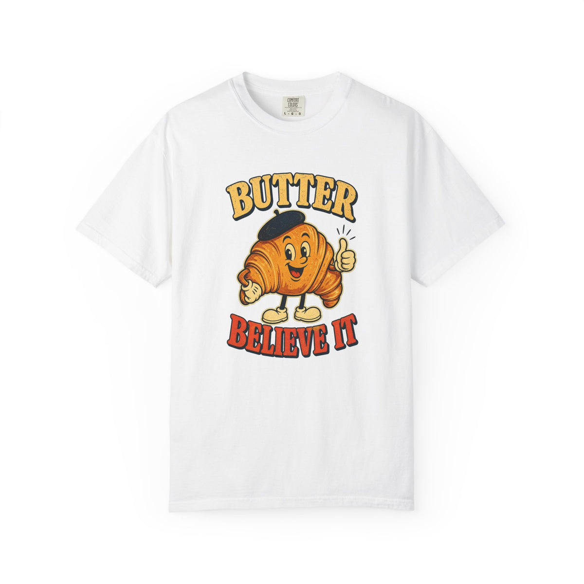T-shirt rétro « Butter Believe It »