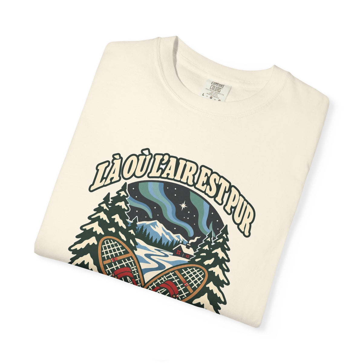 T-shirt plein air canadien « Hiver Canadien »
