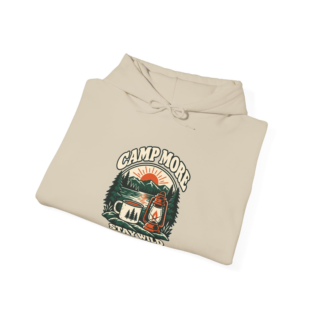 Hoodie plein air canadien « Camp More »