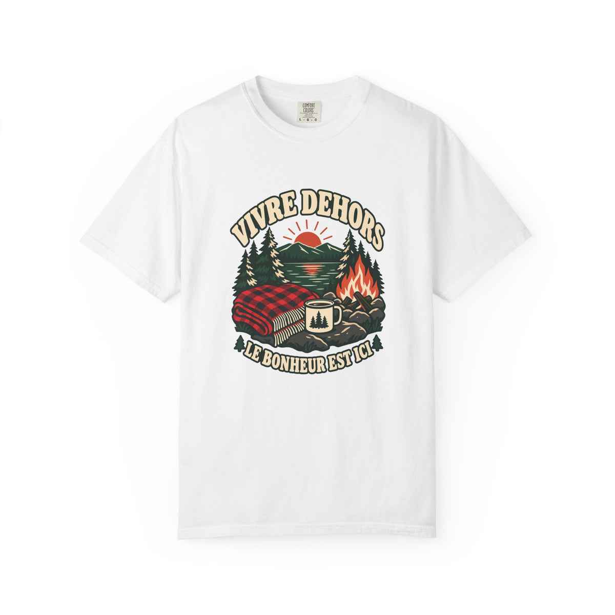 T-shirt « Vivre Dehors »