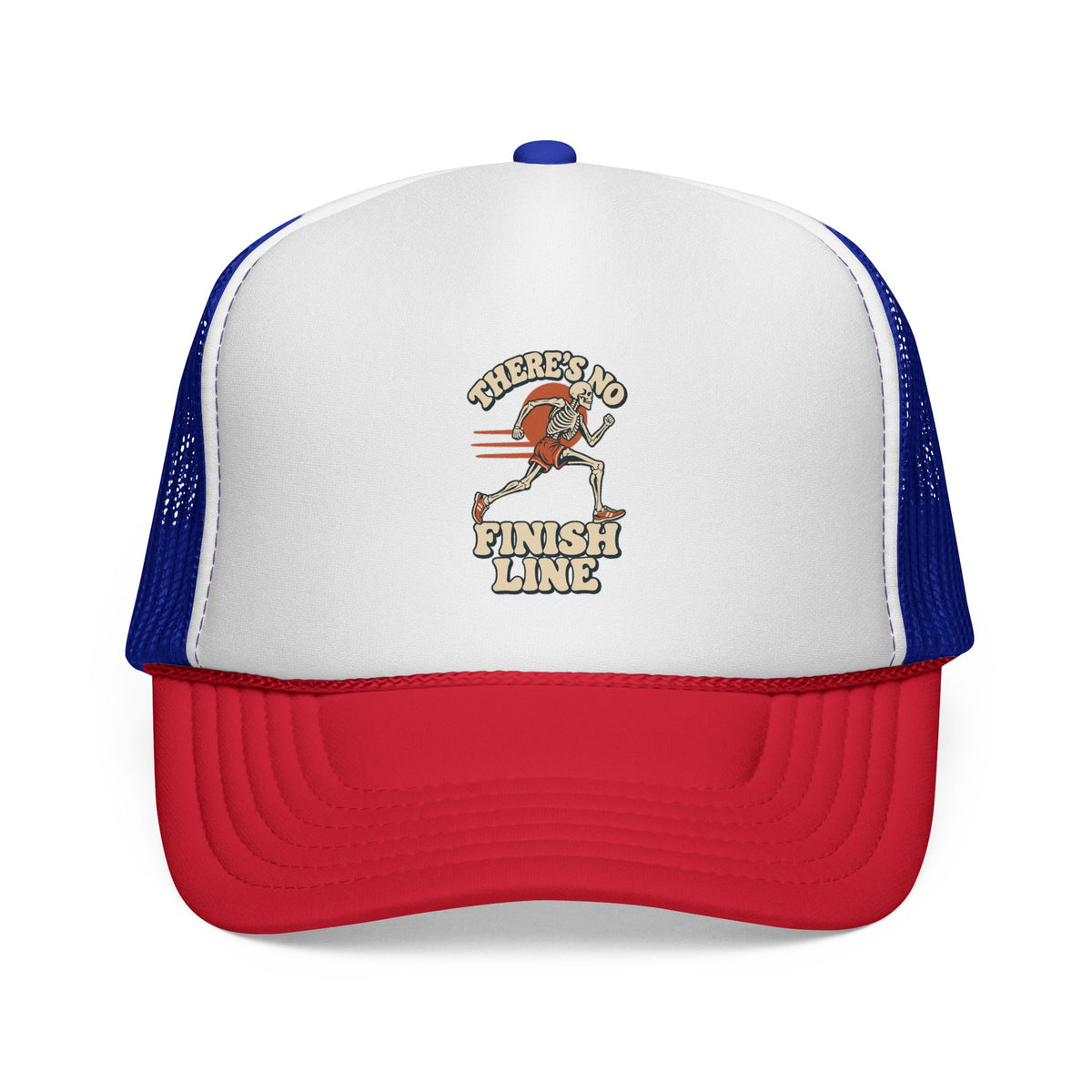 Casquette trucker course à pied « Squelette »