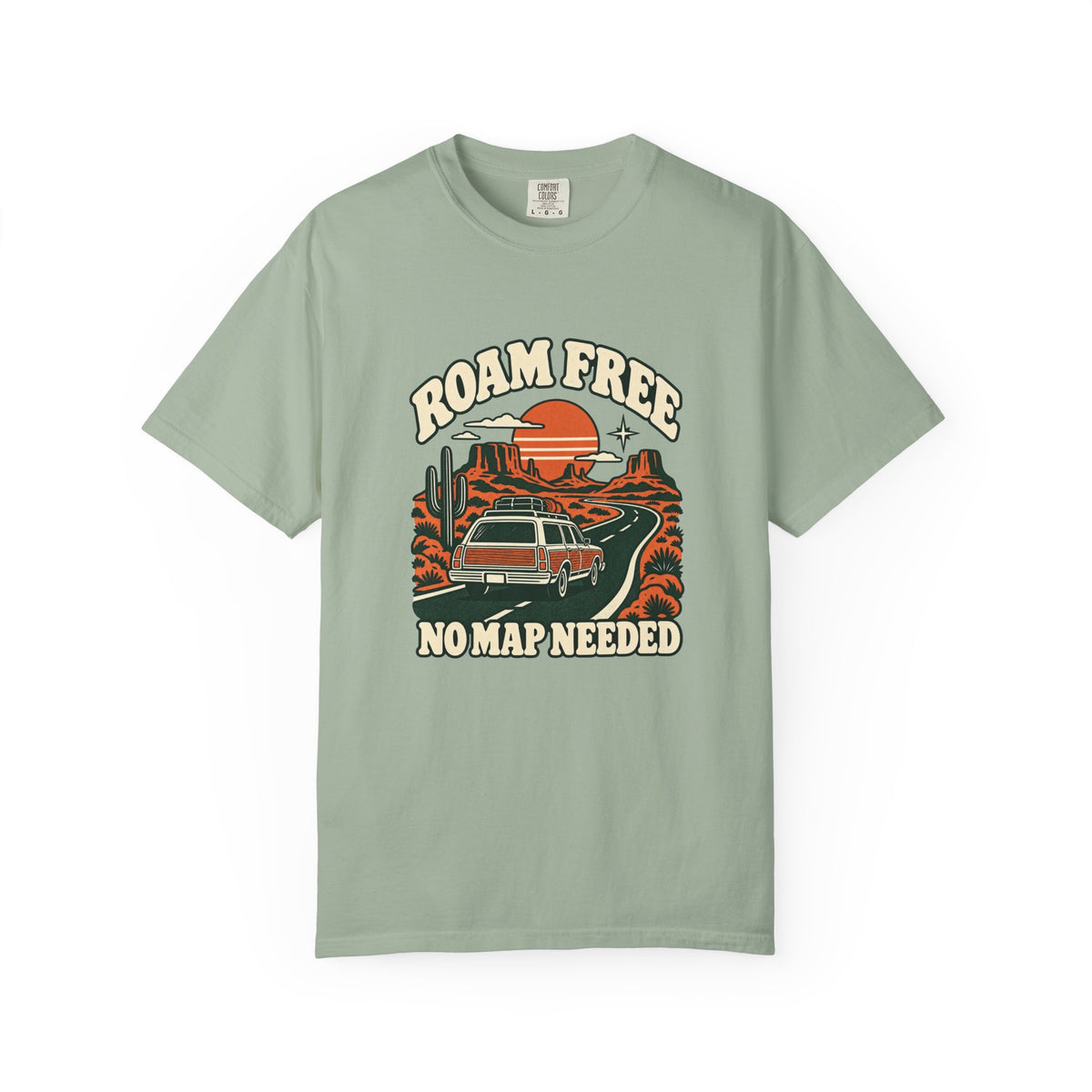 T-shirt plein air canadien « Roam Free »