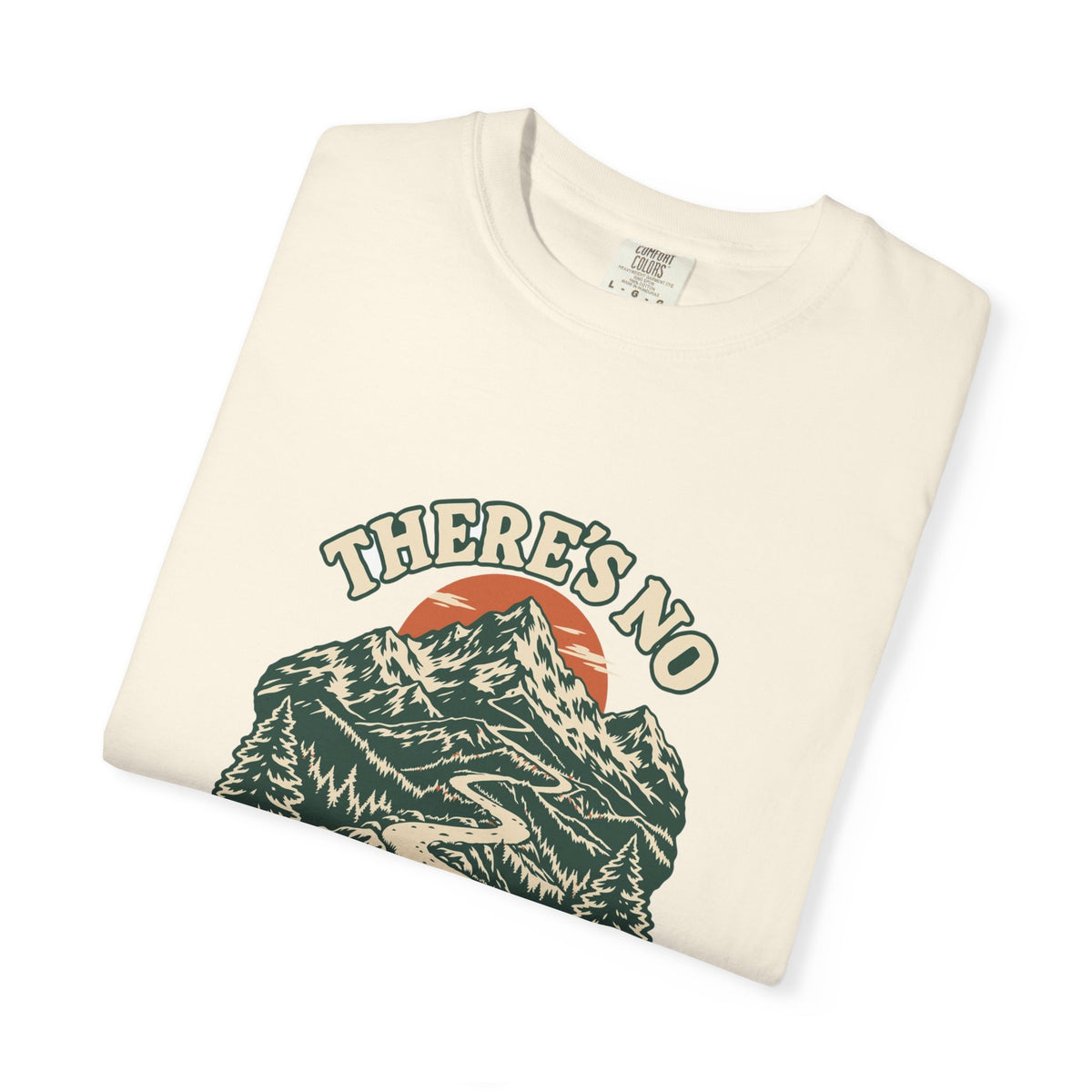 T-shirt course à pied rétro « Sentier de Montagne »