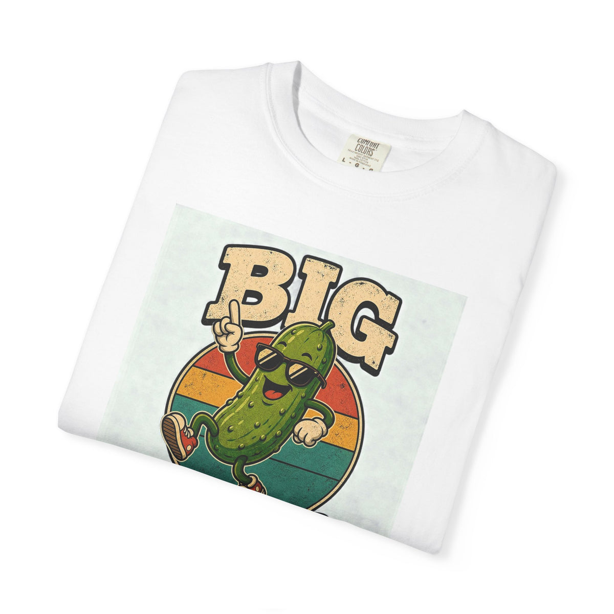 T-shirt rétro humour cornichon « Big Dill Energy »