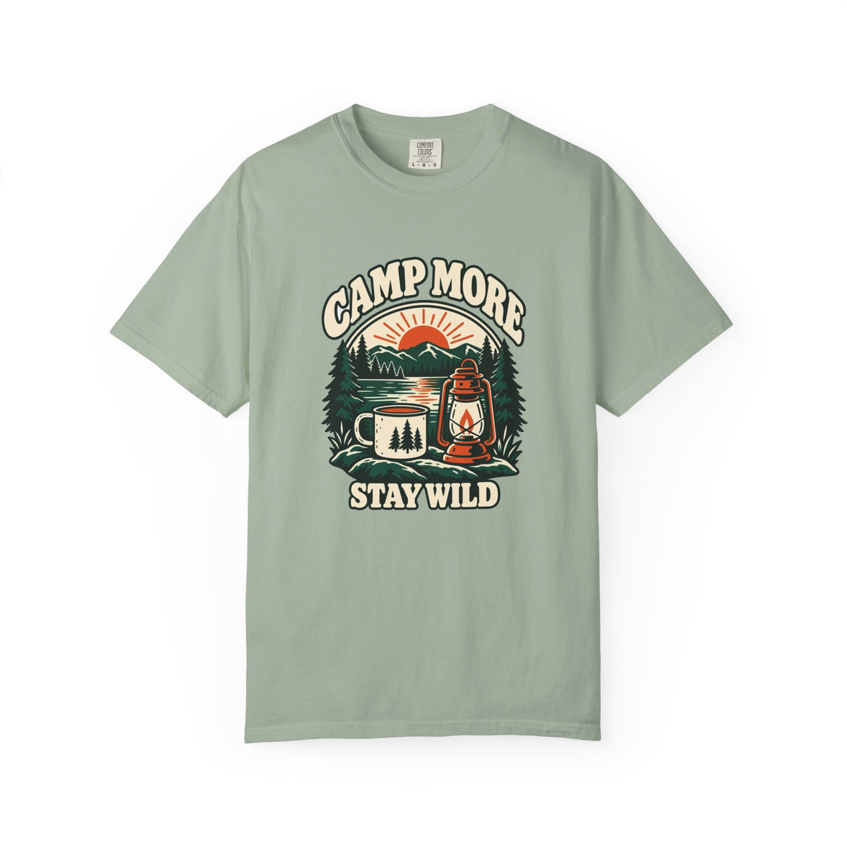 T-shirt plein air canadien « Camp More »