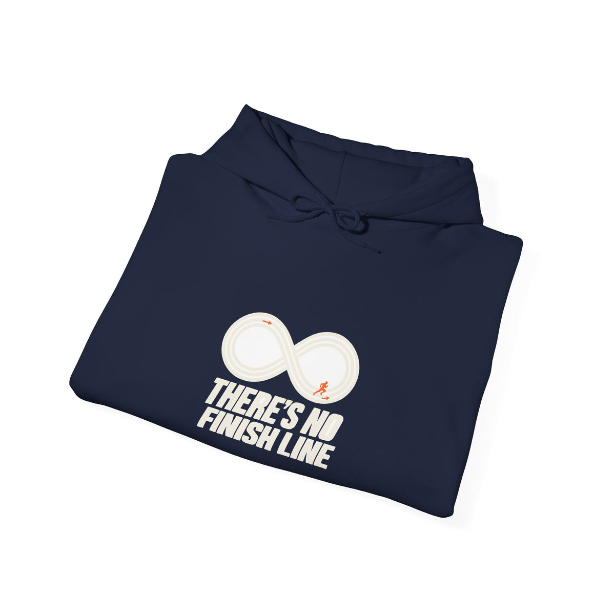 Hoodie course à pied rétro « Boucle Infinie »