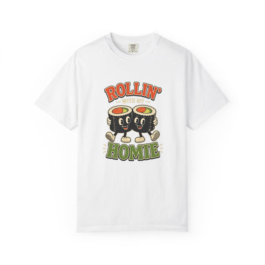T-shirt rétro « Rollin' With My Homie »