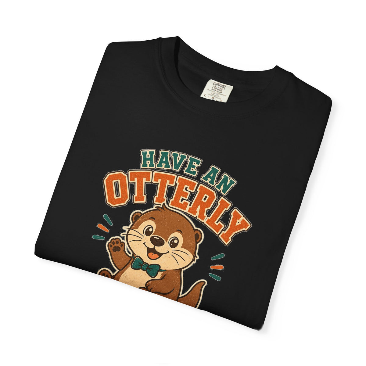 T-shirt rétro humour loutre « Have an Otterly Amazing Day »