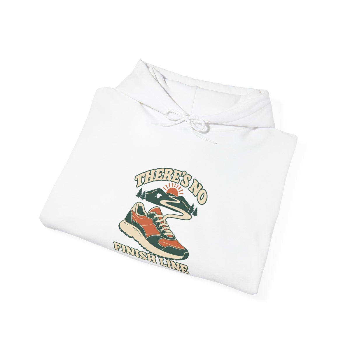 Hoodie course à pied rétro « Chaussure à Lacet »