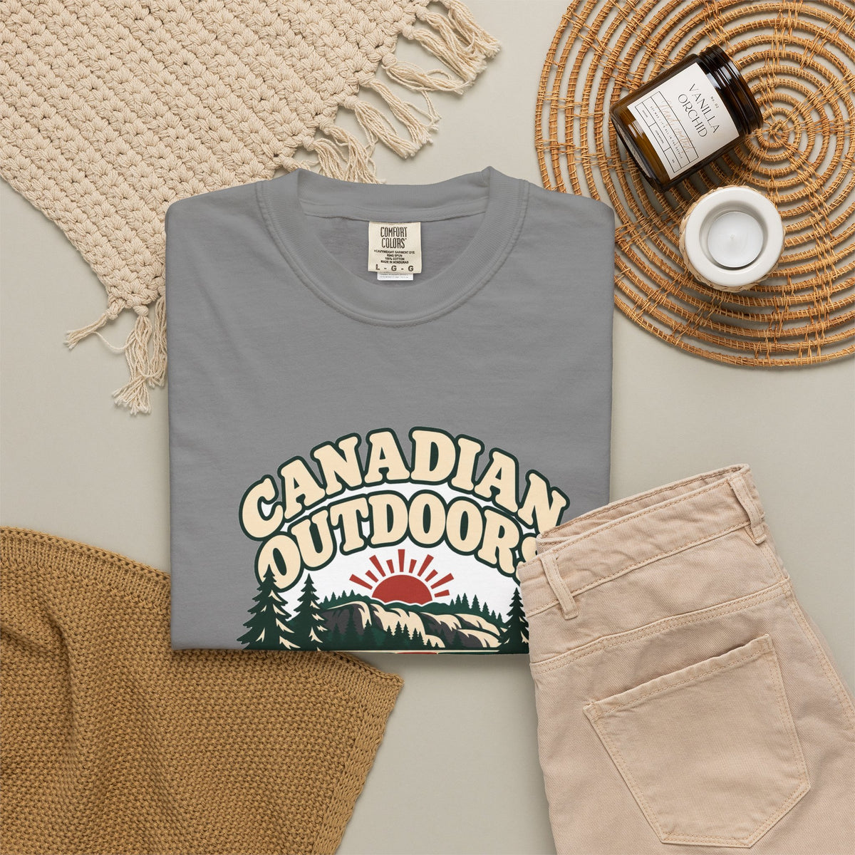 T-shirt plein air canadien « Canadian Outdoors »