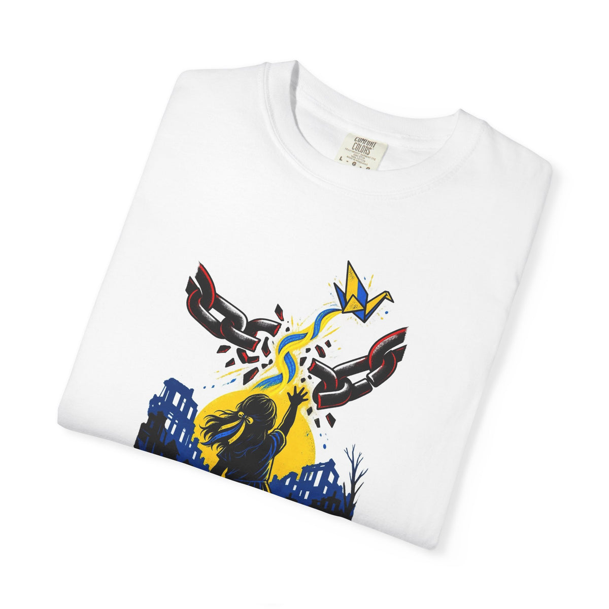 T-shirt solidarité enfance « L'enfance n'est pas un butin »