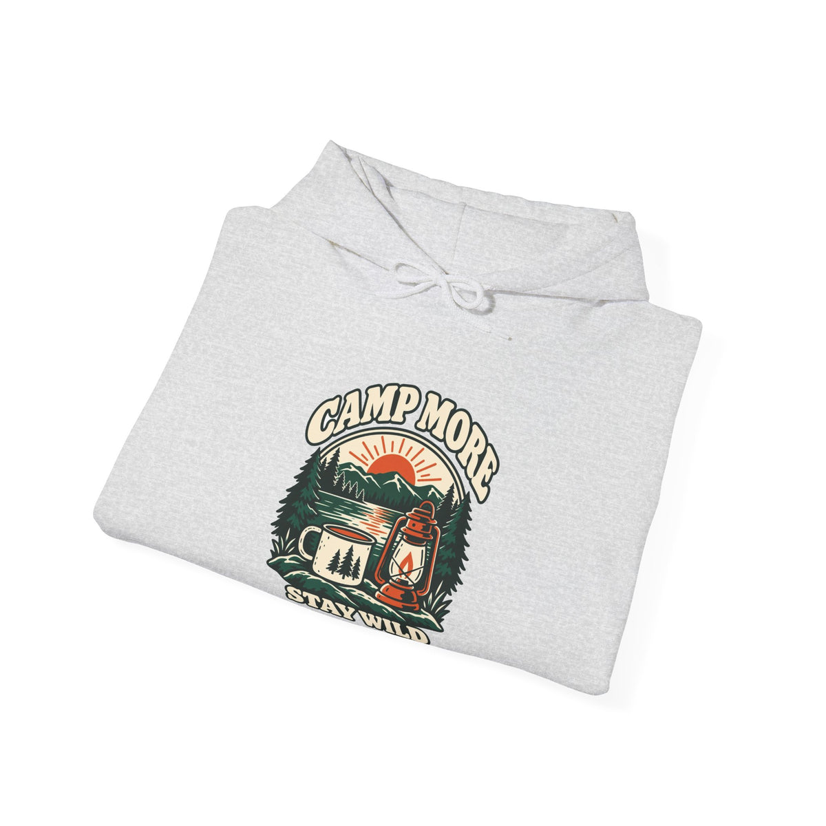 Hoodie plein air canadien « Camp More »