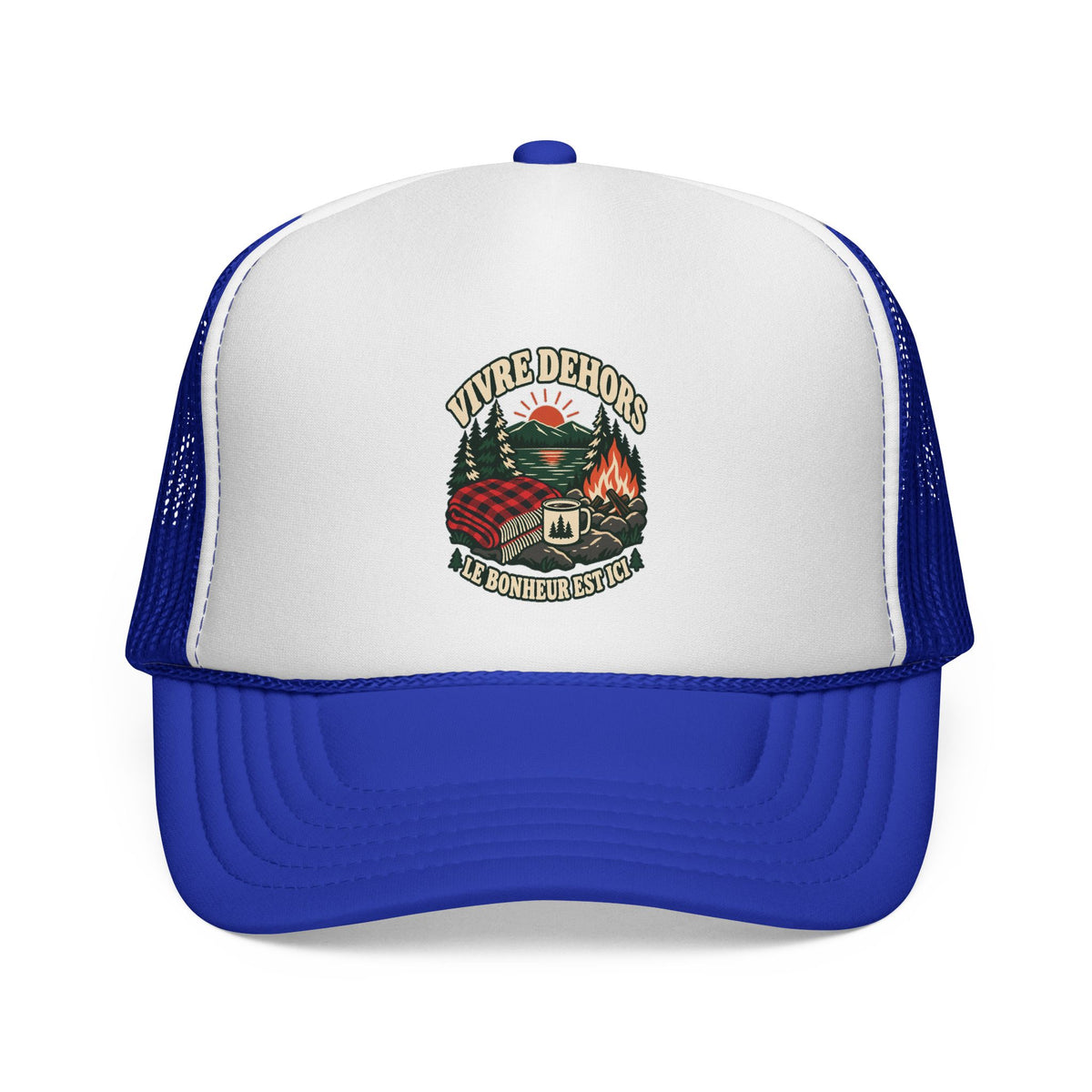 Casquette trucker plein air canadien « Vivre Dehors »