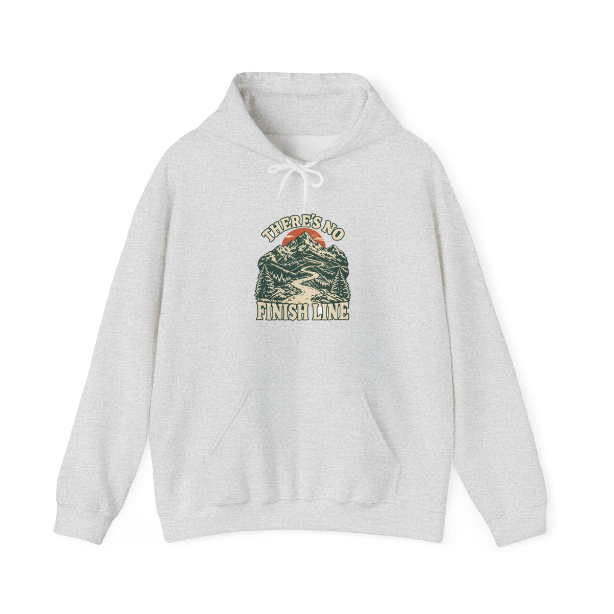 Hoodie course à pied rétro « Sentier de Montagne »