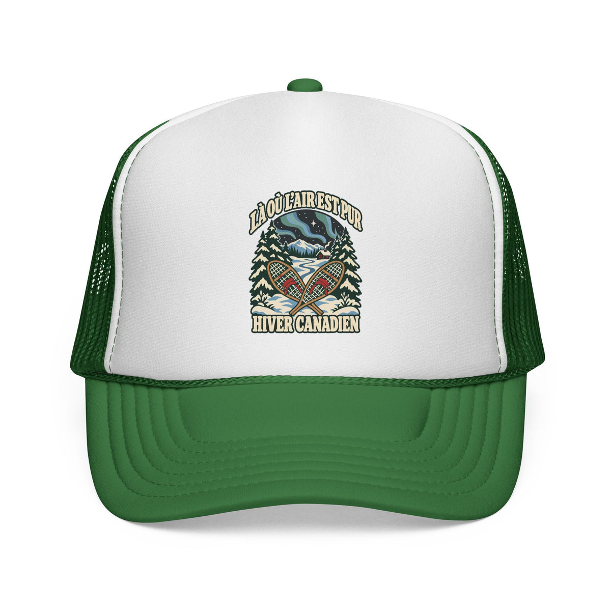 Casquette trucker plein air canadien « Hiver Canadien »