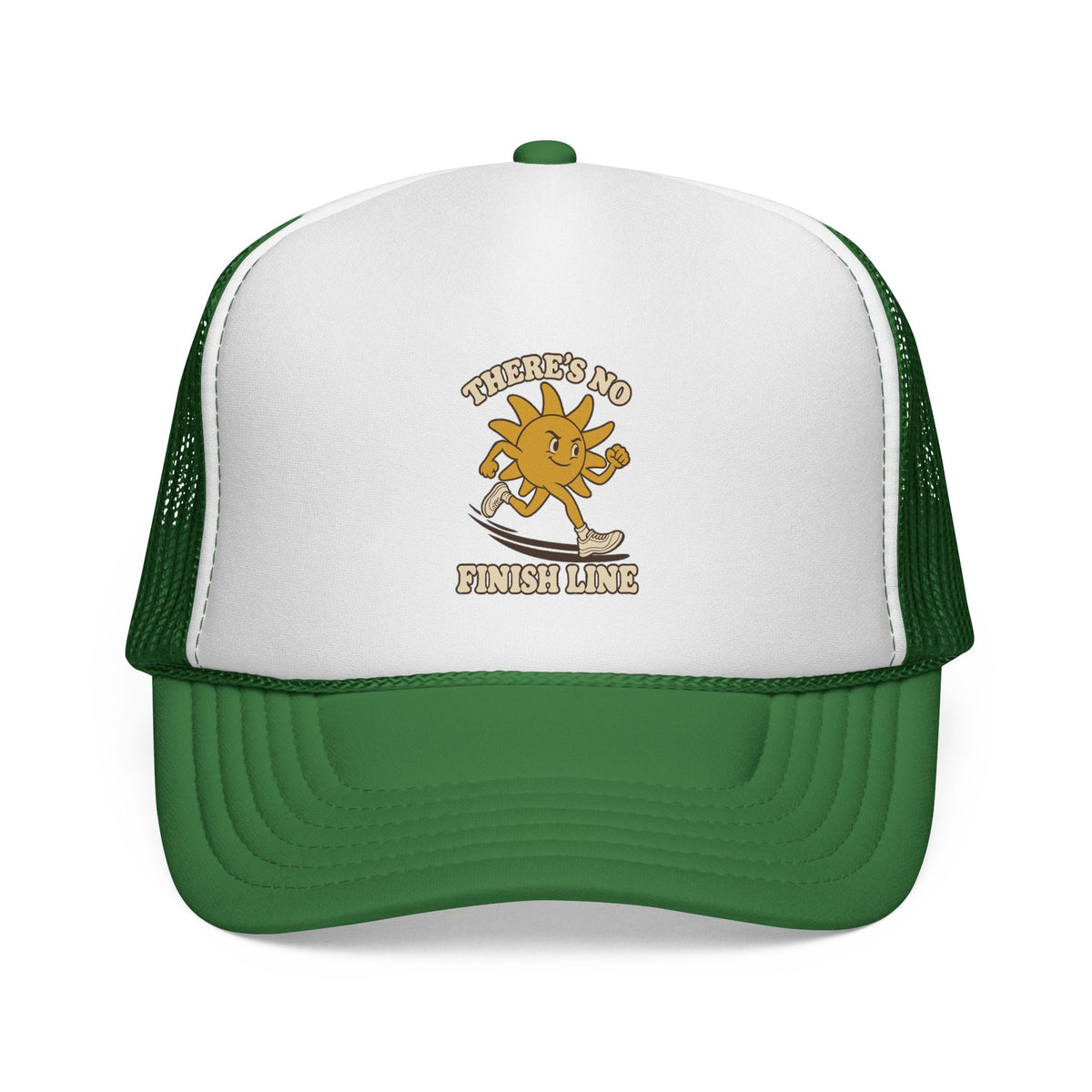 Casquette trucker course à pied « Soleil Mascotte »