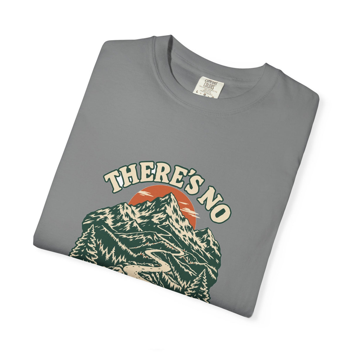 T-shirt course à pied rétro « Sentier de Montagne »