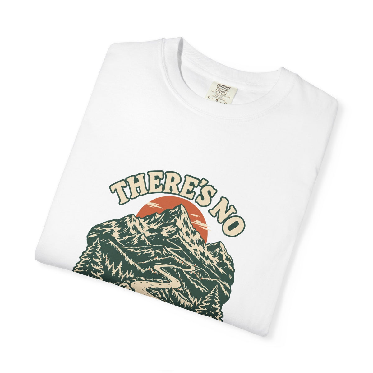 T-shirt course à pied rétro « Sentier de Montagne »