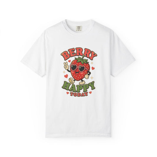 T-shirt rétro « Berry Happy Today »