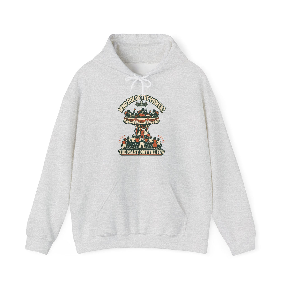 Hoodie message social « Who Holds the Power? »