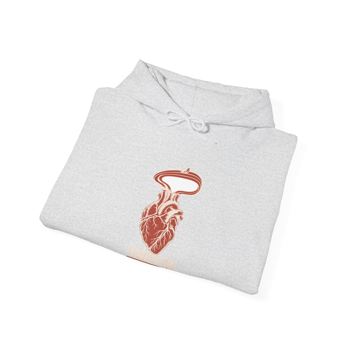 Hoodie course à pied rétro « Cœur de Piste »
