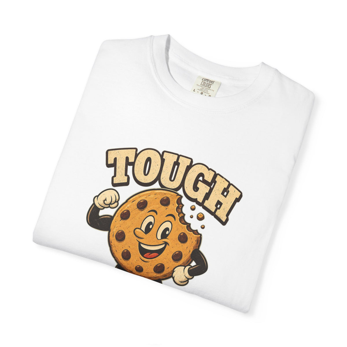 T-shirt rétro humour biscuit « Tough Cookie »
