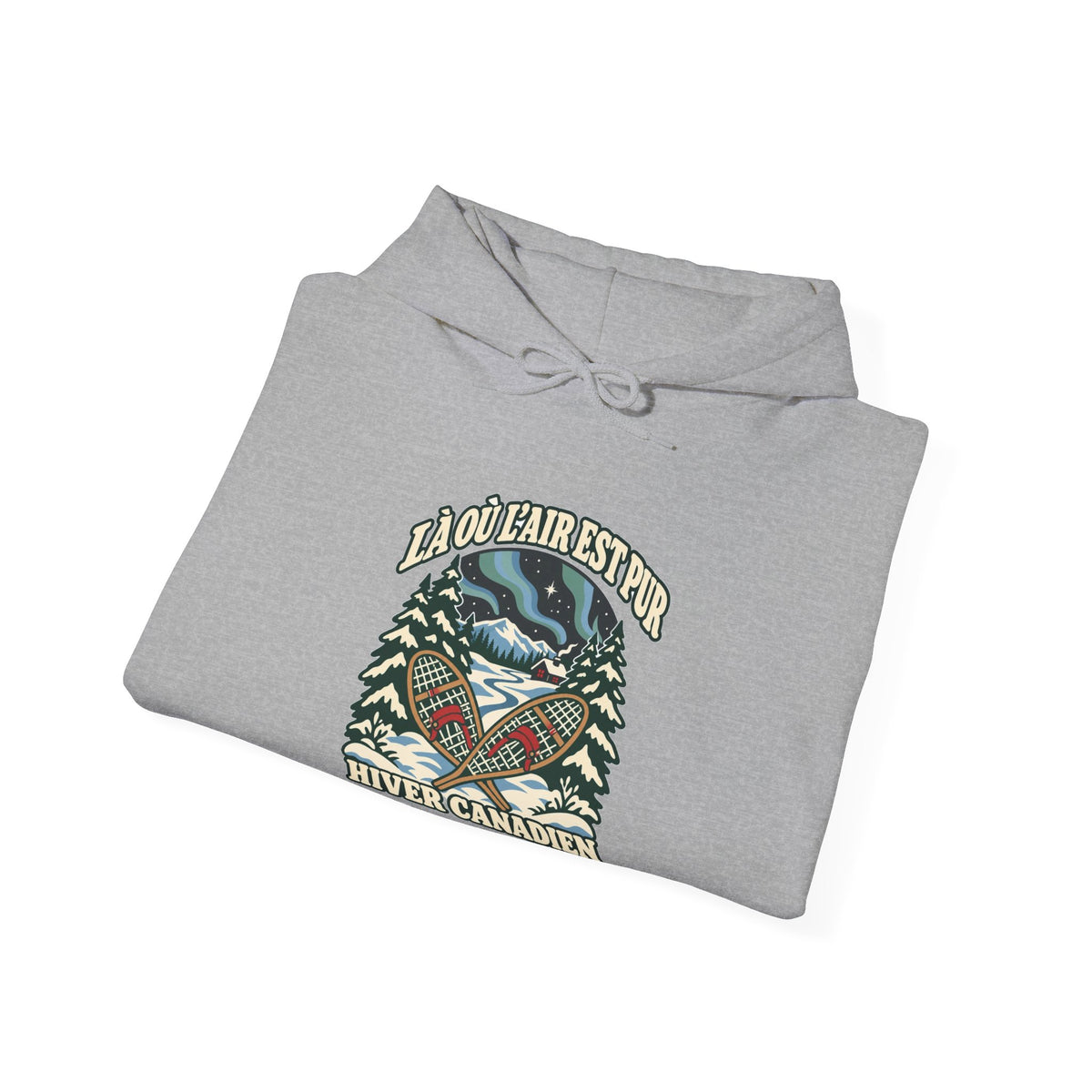 Hoodie plein air canadien « Hiver Canadien »