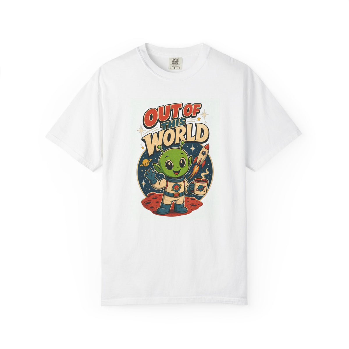 T-shirt rétro « Out of This World »