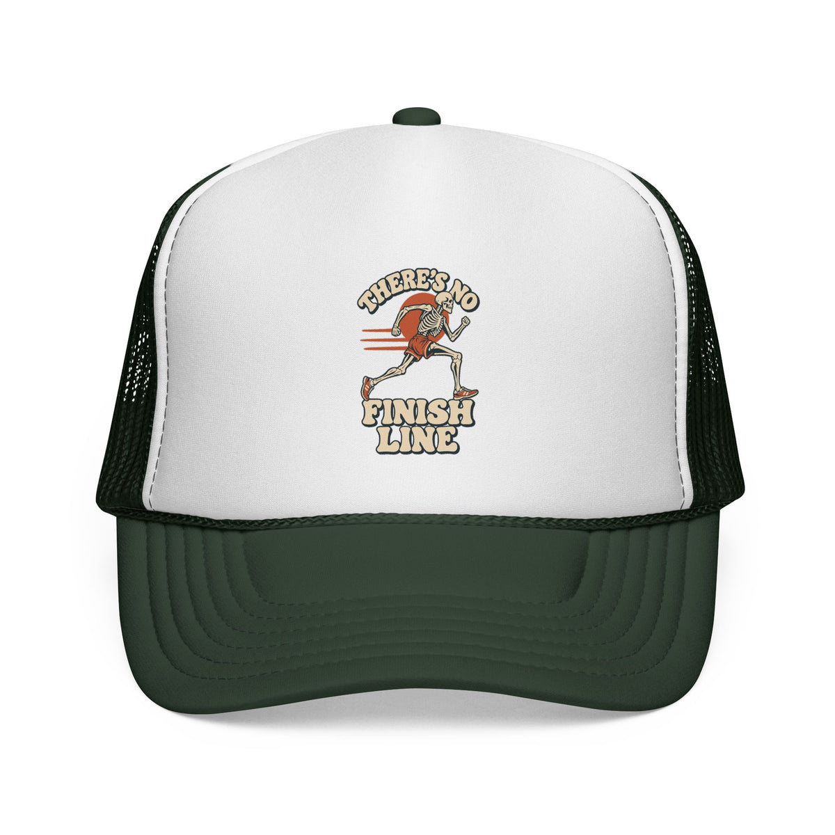 Casquette trucker course à pied « Squelette »