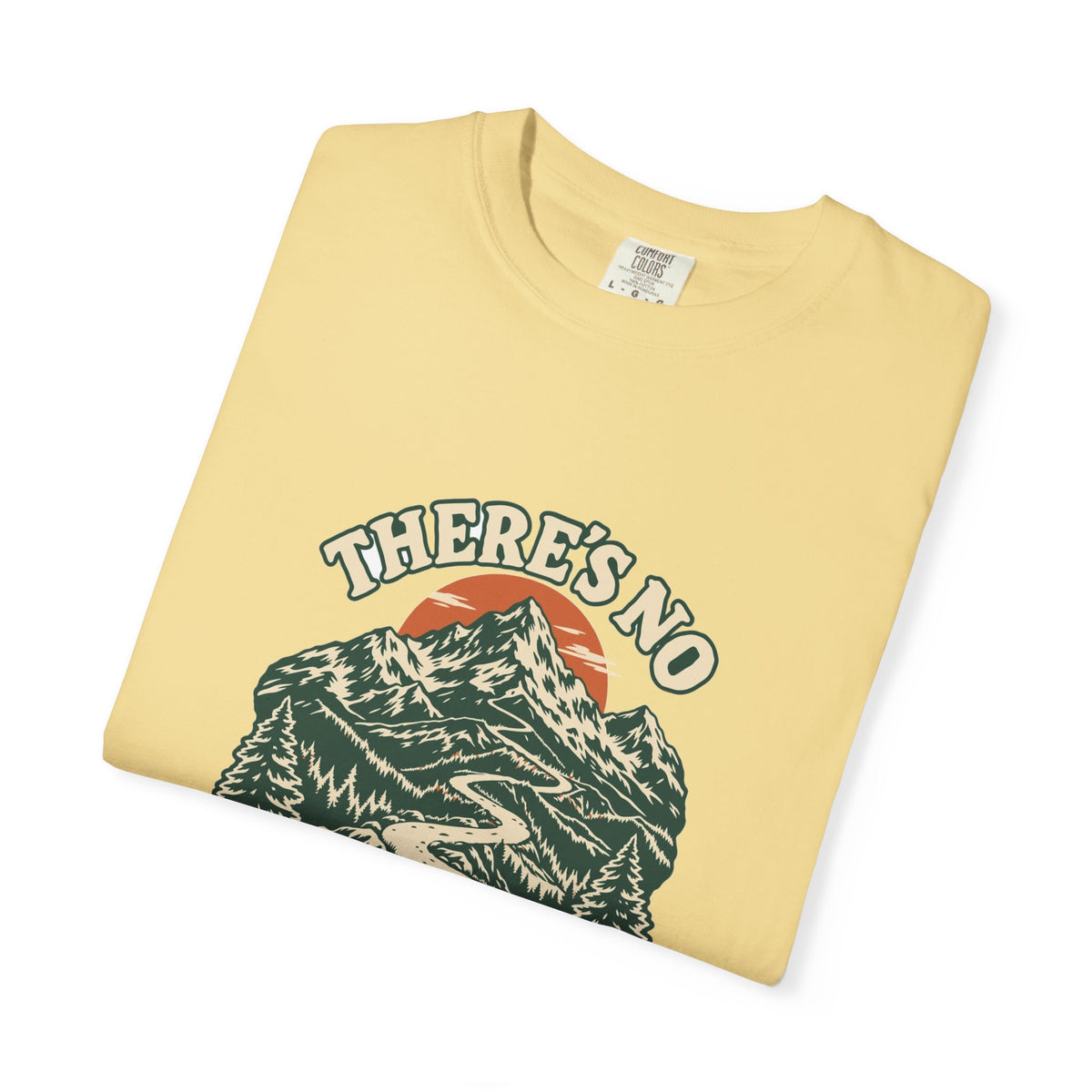 T-shirt course à pied rétro « Sentier de Montagne »