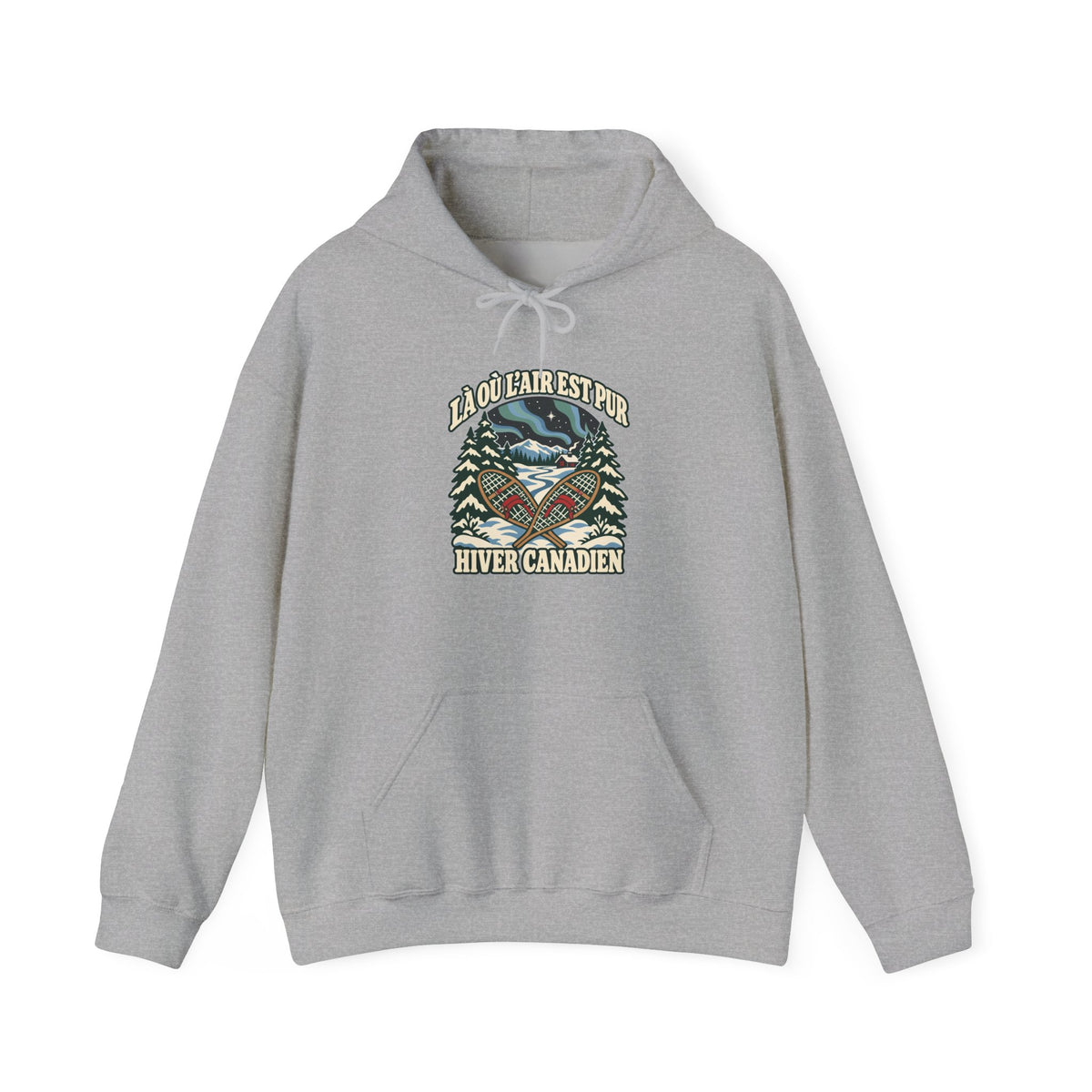 Hoodie plein air canadien « Hiver Canadien »