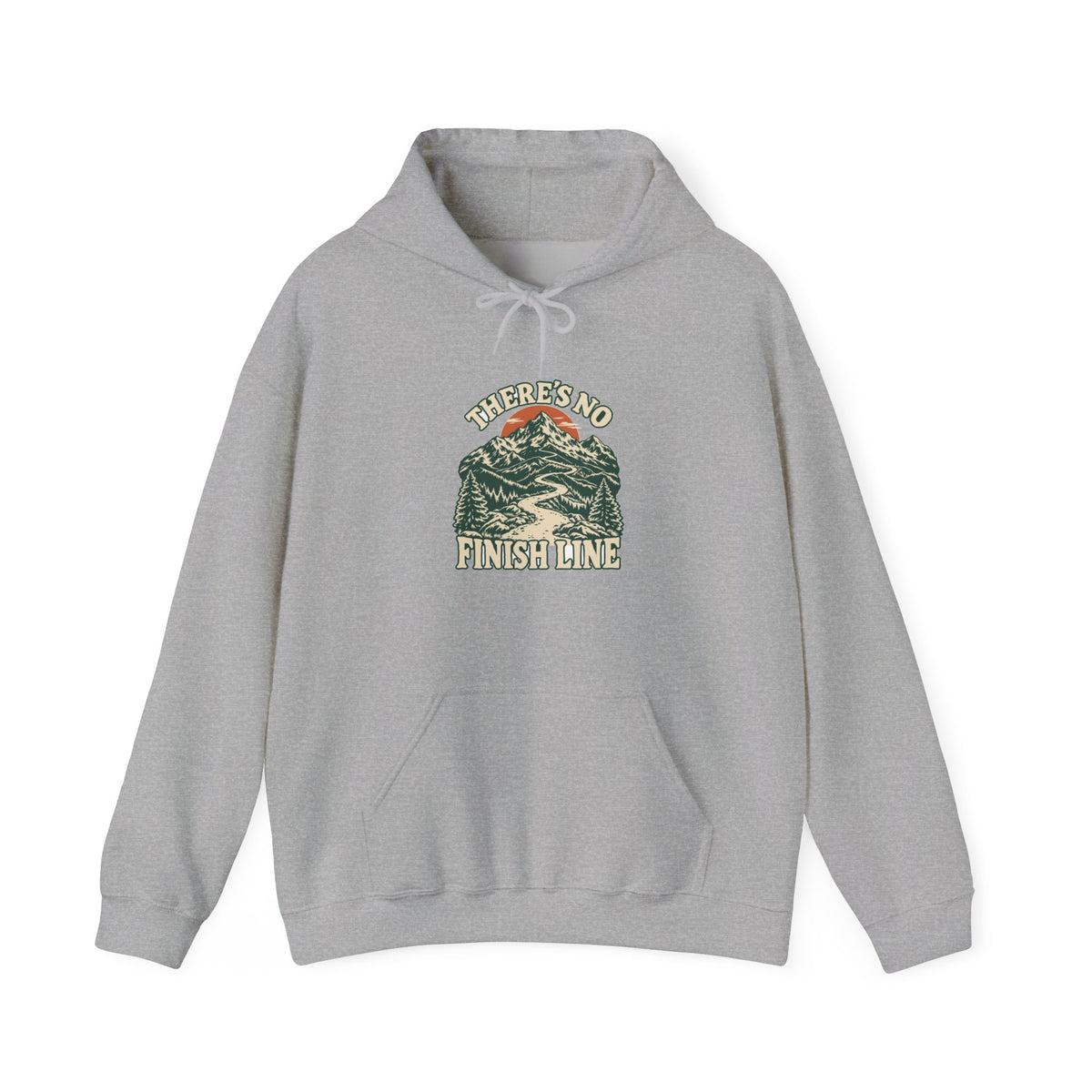 Hoodie course à pied rétro « Sentier de Montagne »