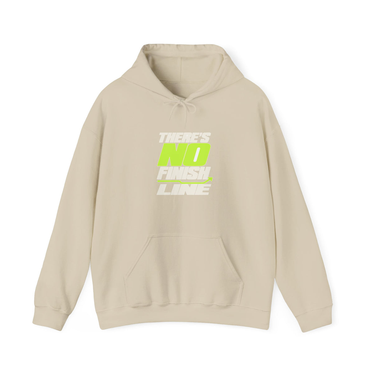 Hoodie course à pied rétro « No Neon »