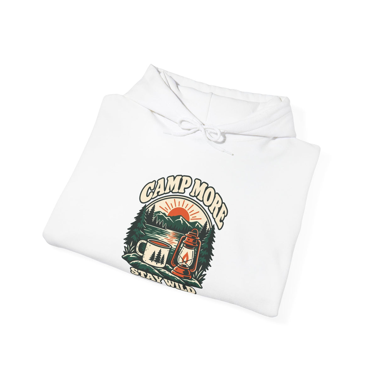 Hoodie plein air canadien « Camp More »