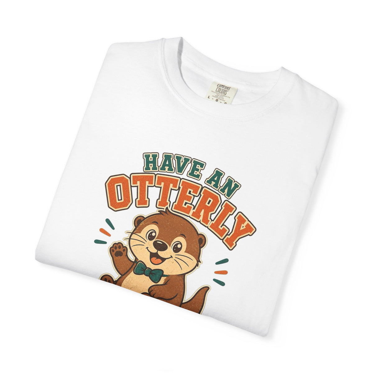 T-shirt rétro humour loutre « Have an Otterly Amazing Day »