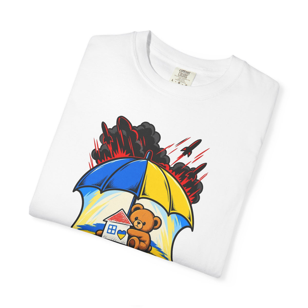 T-shirt solidarité enfance « La paix est leur droit »