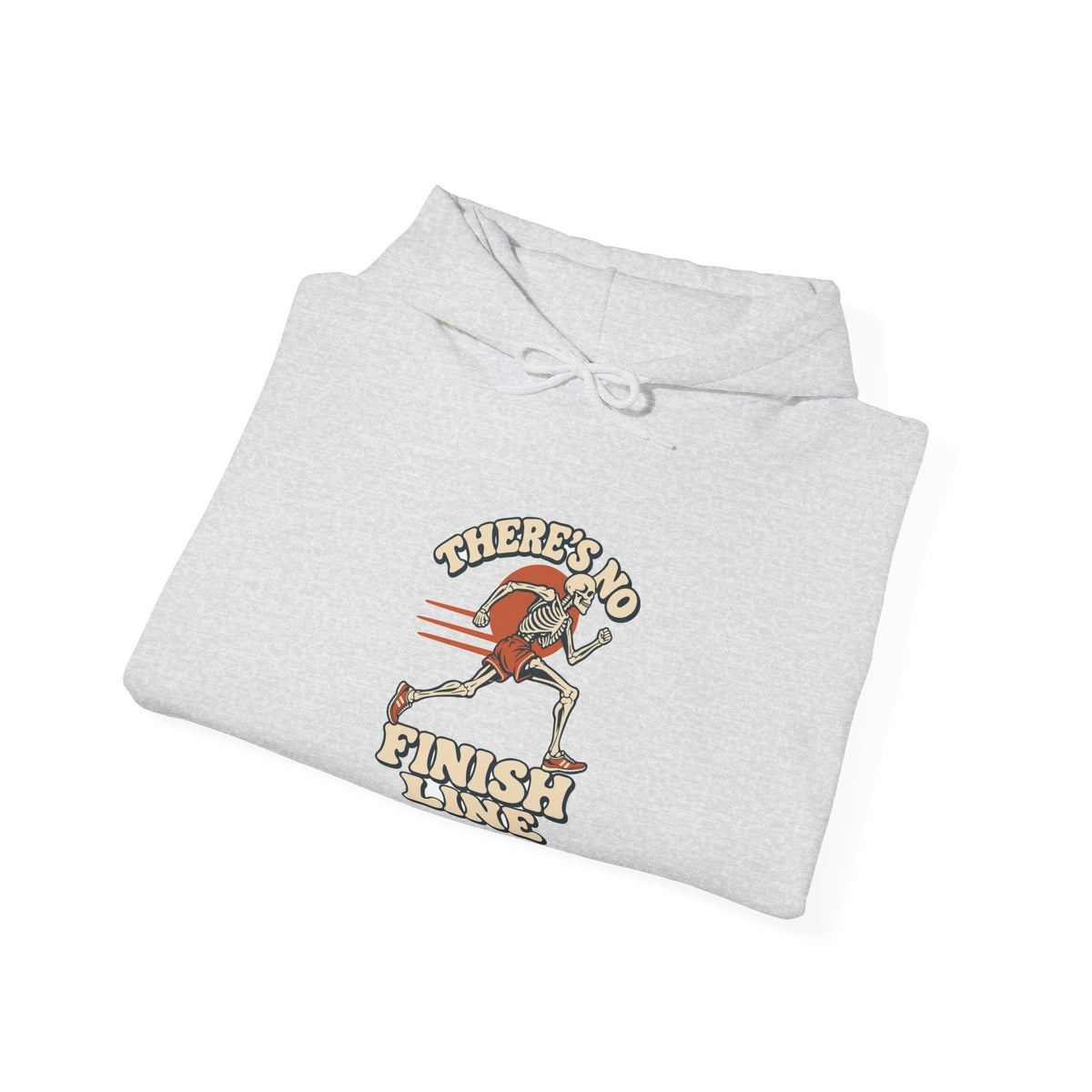Hoodie course à pied rétro « Squelette »
