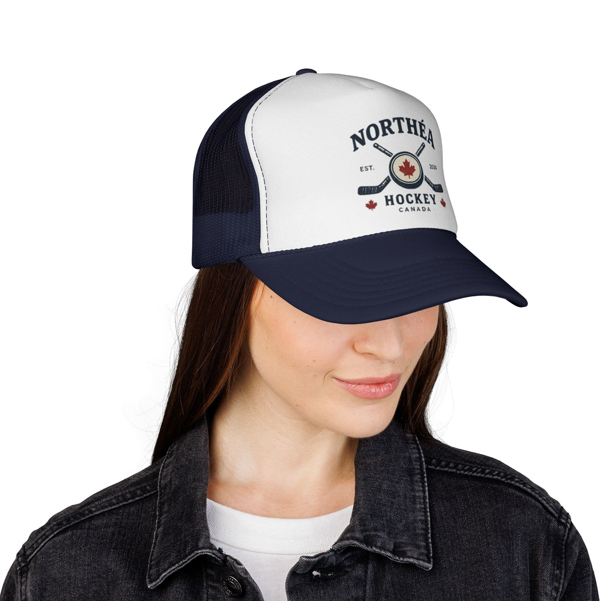 Casquette trucker canadienne « Hockey »
