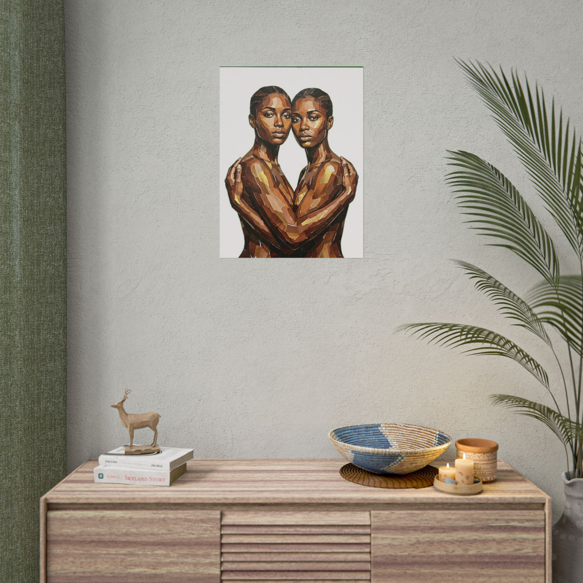 Affiche art mural « Unity in Gold »