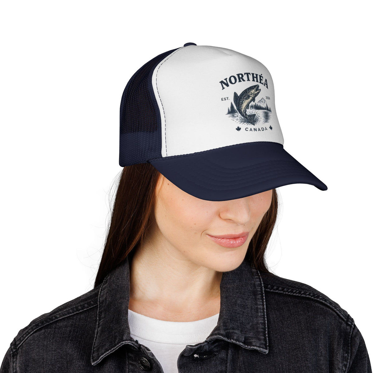 Casquette trucker canadienne « Truite »