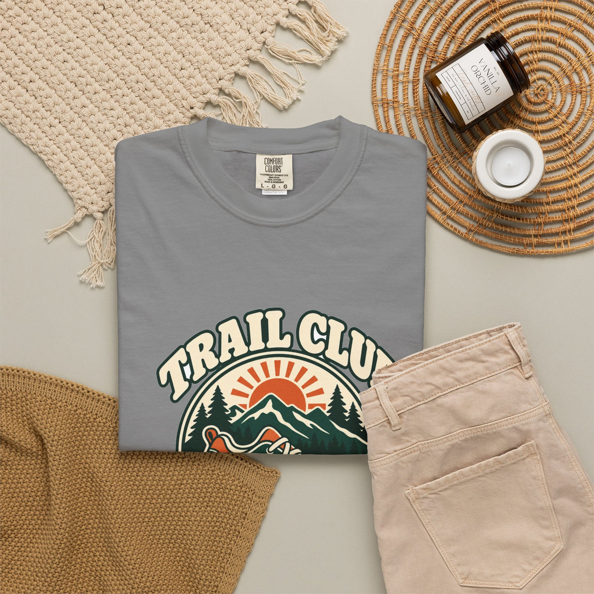 T-shirt plein air canadien « Trail Club »