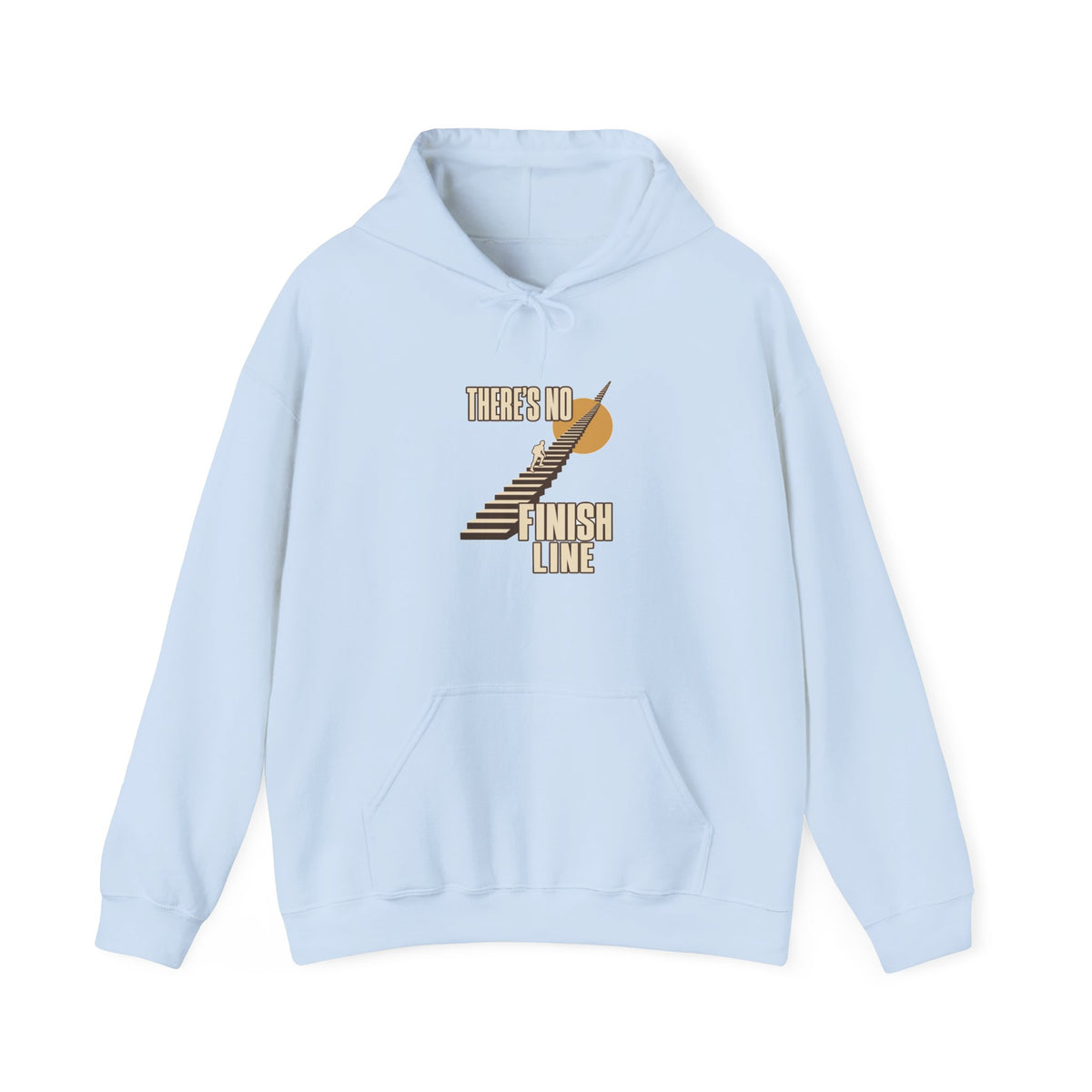 Hoodie course à pied rétro « Escalier »