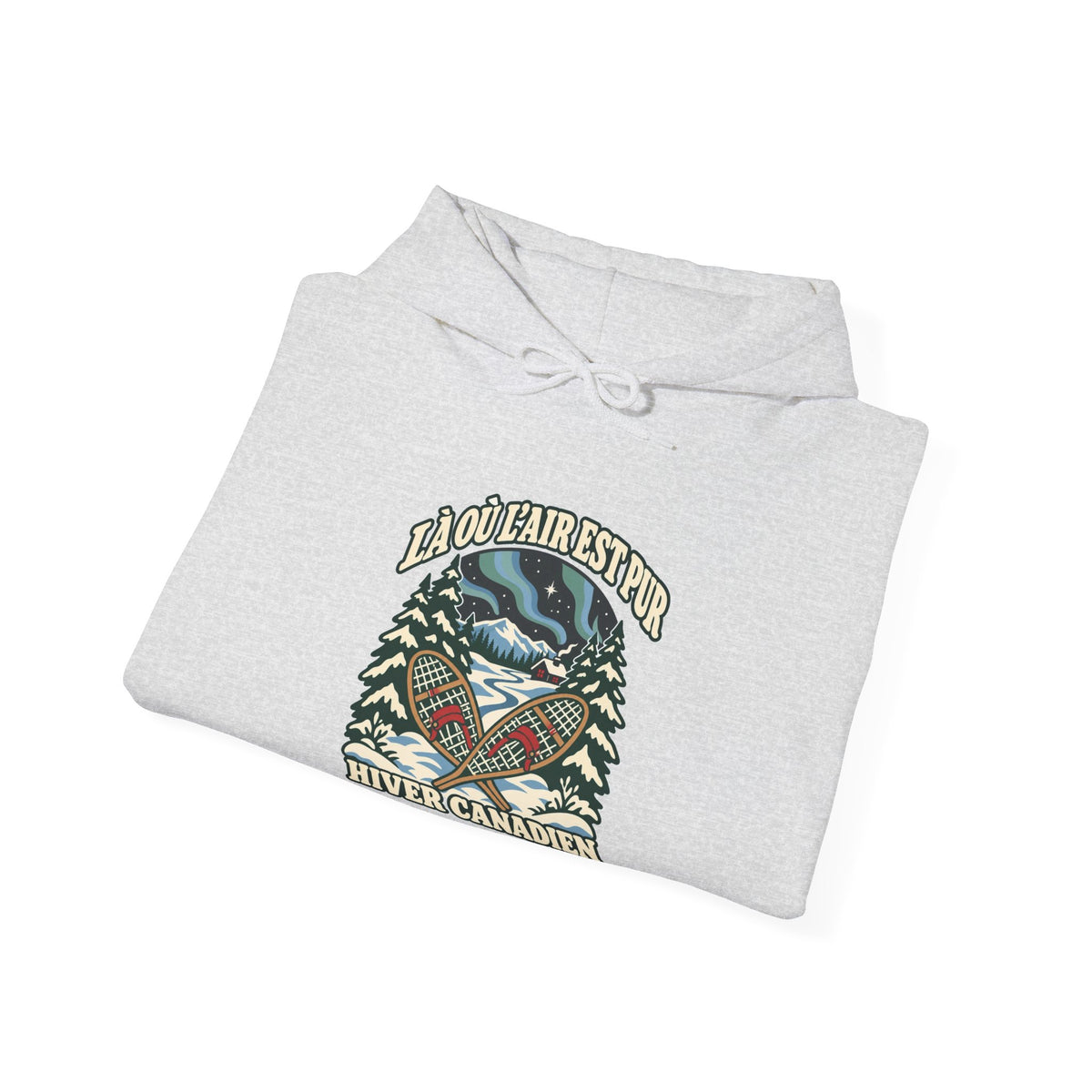 Hoodie plein air canadien « Hiver Canadien »