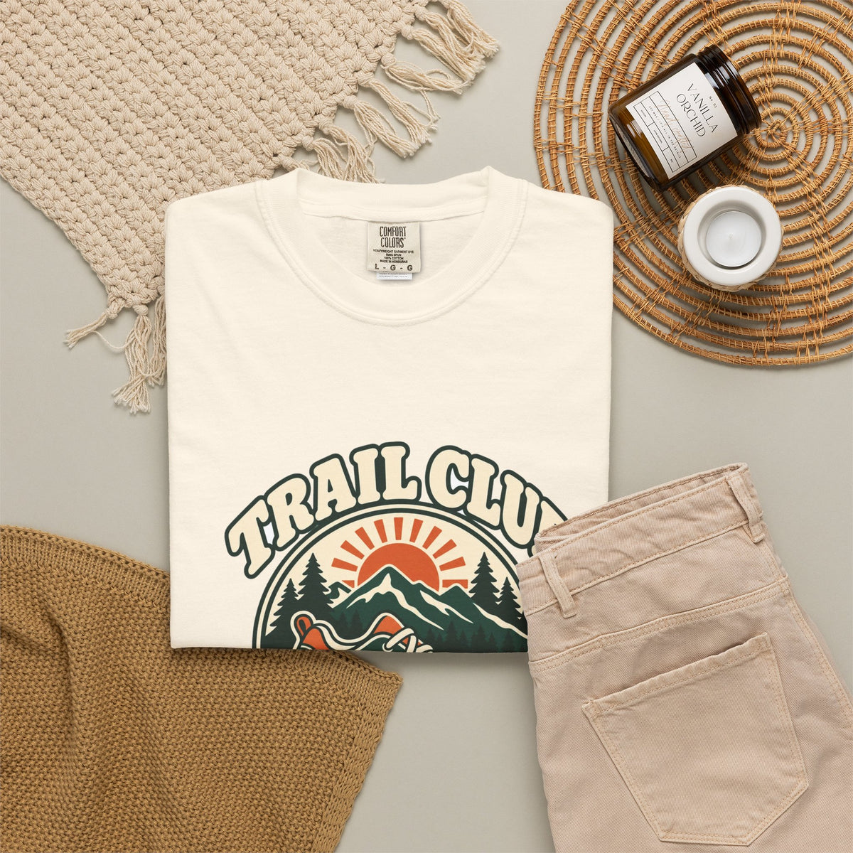 T-shirt plein air canadien « Trail Club »