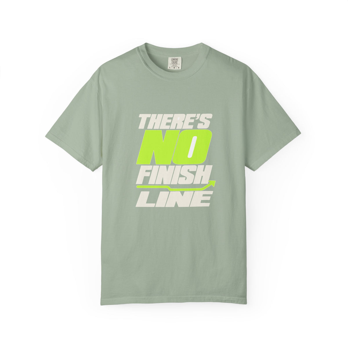 T-shirt course à pied rétro « No Neon »