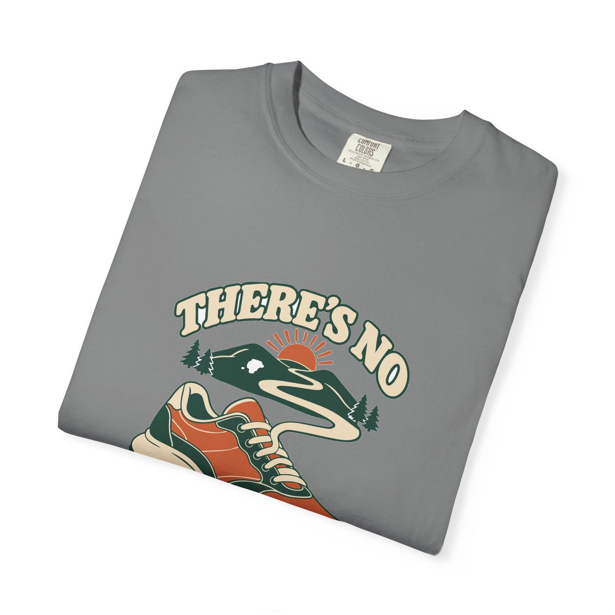 T-shirt course à pied rétro « Chaussure à Lacet »