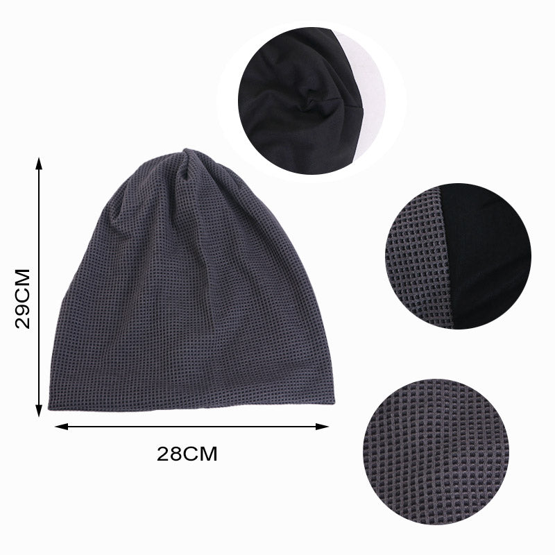 Bonnet en coton NORTHÉA – Gris foncé